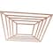 Ekena Millwork Raven Wood Fretwork Pierced Ceiling Medallion, Cherry, 34"OD x 12 1/2"ID x 3/8"T CMWP34X34X0375RACH - alternate 4